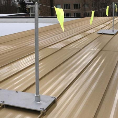 Fixed Roof Warning Lines - Standing Seam Kit