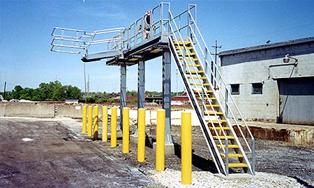 Sliding Track Mounted Gangway