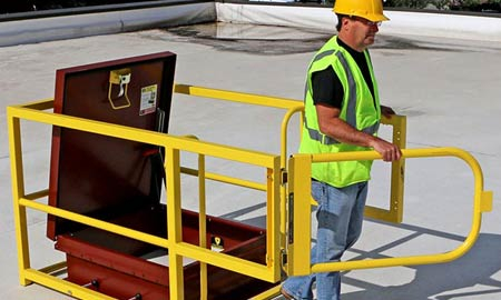 Non-penetrating Hatch Guard