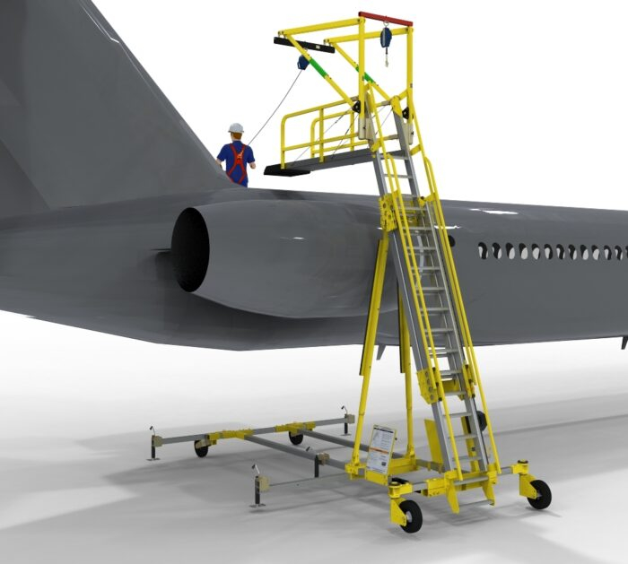 Portable Freestanding Fall Arrest Anchor & Ladder System