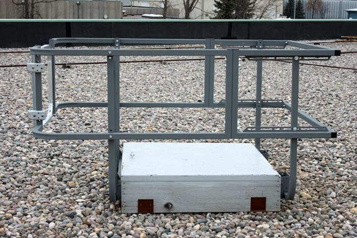 Roof Hatch Fixed Guardrail