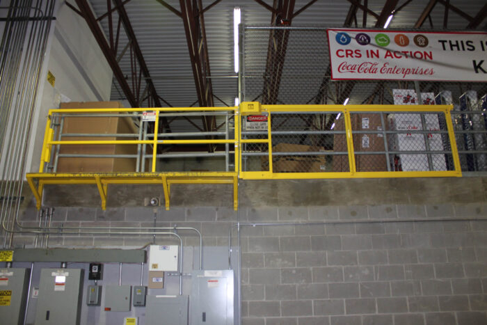 Horizontal Mezzanine Safety Gate