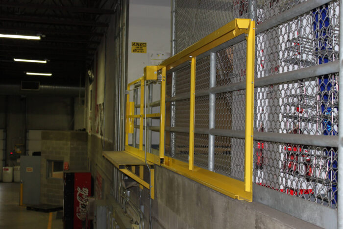 Horizontal Mezzanine Safety Gate