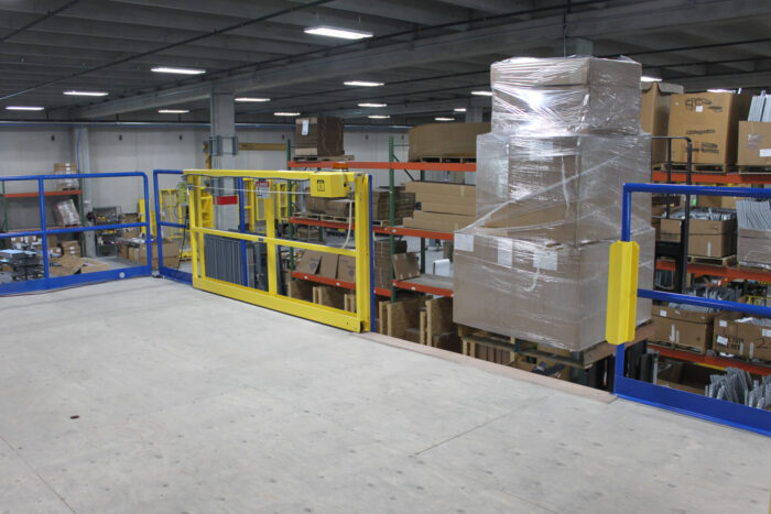 Horizontal Mezzanine Safety Gate