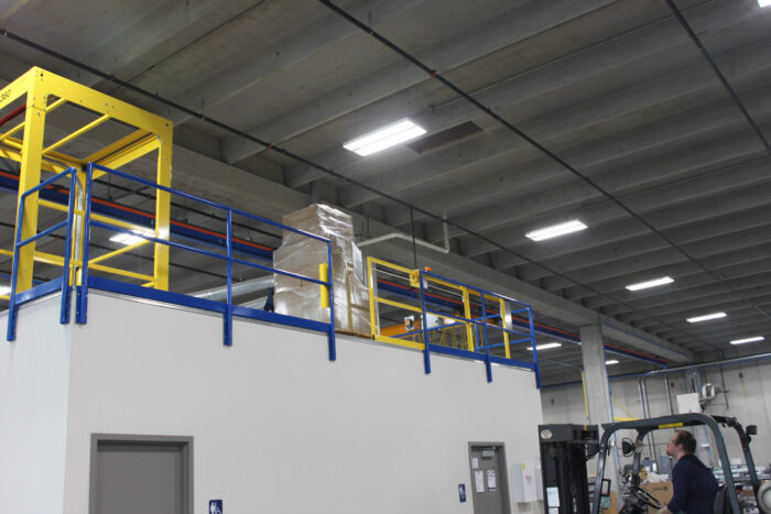 Horizontal Mezzanine Safety Gate