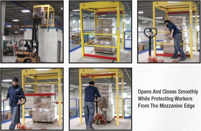 Mega Dual Mezzanine Safety Gate