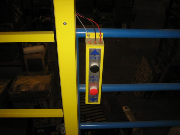Vertical Opening Mezzanine Safety Gate