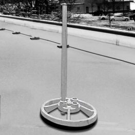 Base & Stanchion (Galvanized)