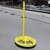 Base & Stanchion (Powder-coated Yellow)