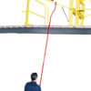 Ground Pole - Mini Dual Mezzanine Safety Gate