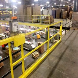 Horizontal Opening Mezzanine Safety Gate