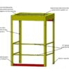 Mega Dual Mezzanine Safety Gate