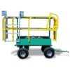 Flatbed Truck Guardrail Cart