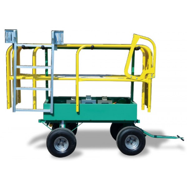 Flatbed Truck Guardrail Cart