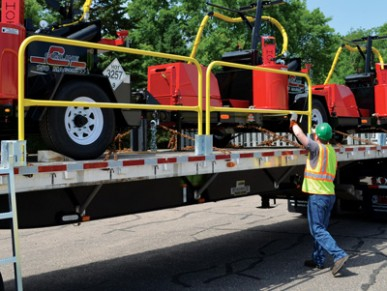 Flatbed Truck Mounted Guardrail