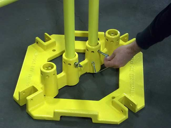 Steel Non-penetrating Guardrails