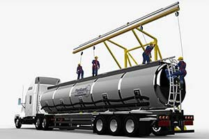 Counterweight Horizontal Lifeline