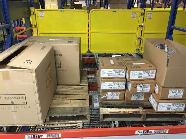 Pallet Rack Safety Gate