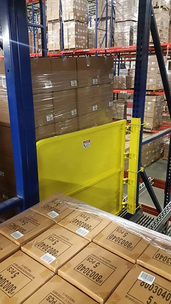 Pallet Rack Safety Gate