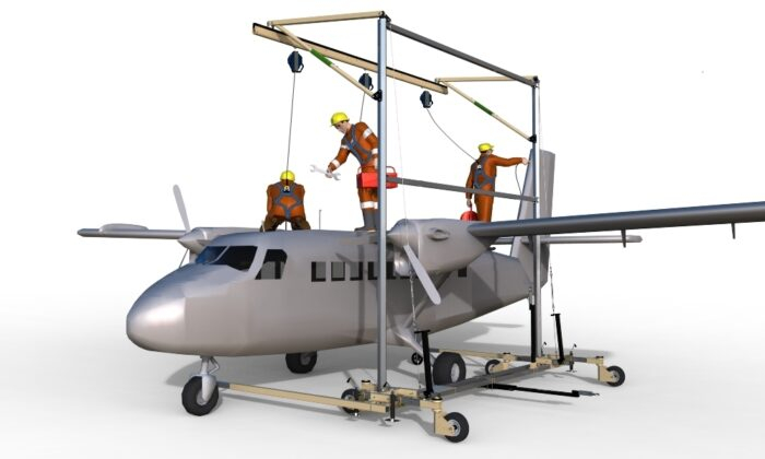 Portable Freestanding Horizontal Lifeline