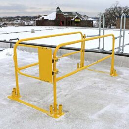 Gate & Guardrail Kit for Roof Ladder (LadderGuard)