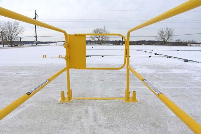 Gate & Guardrail Kit for Roof Ladder (LadderGuard)