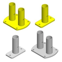 Top Floor Mount Base