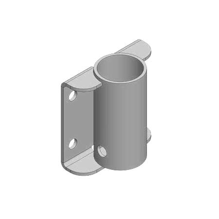 Single โFlush Mountโ Base - Galvanized