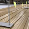 Fixed Roof Warning Lines - Standing Seam Kit