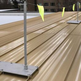Fixed Roof Warning Lines - Standing Seam Kit