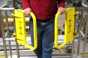 Split Self-closing Gate