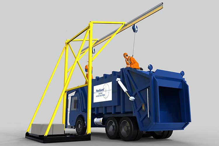 Portable Counterweight Anchors