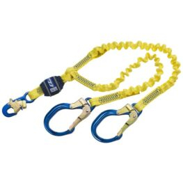 EZ-Stopโข shock absorbing lanyards
