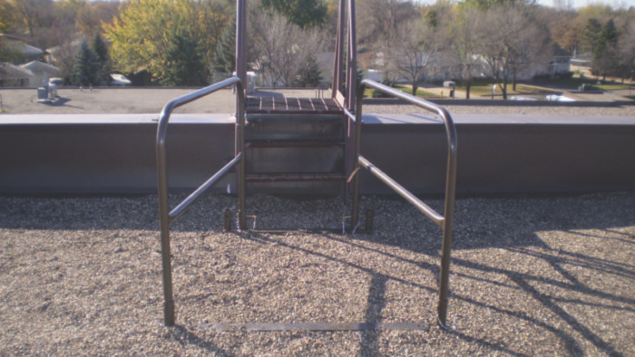 Gate & Guardrail Kit for Roof Ladder