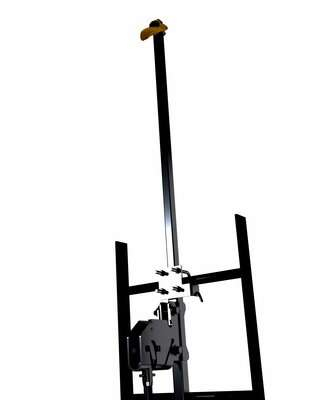 Ladder Cable Fall Arrest for Roof Hatch Ladder