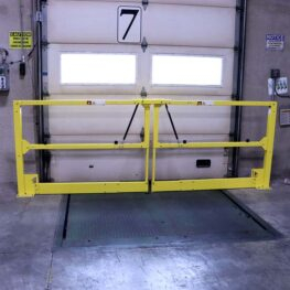 Split Opening Cantilever Gate