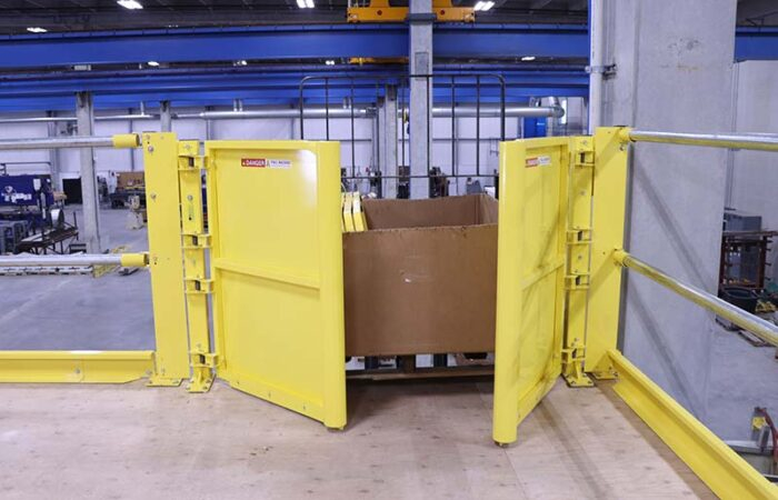 Pallet Self-Closing Safety Gate