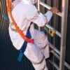 Ladder Cable Fall Arrest with Vertical Fixed Ladder