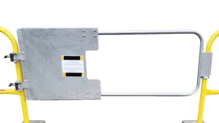 EasyFit 17"-48" adjustable self-closing spring loaded safety gate, Galvanized