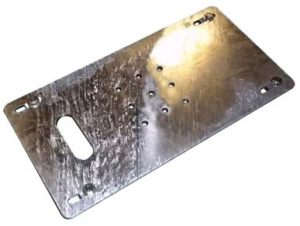 Steel Fixed Guardrails (Modular) - Metal Deck Base Plate