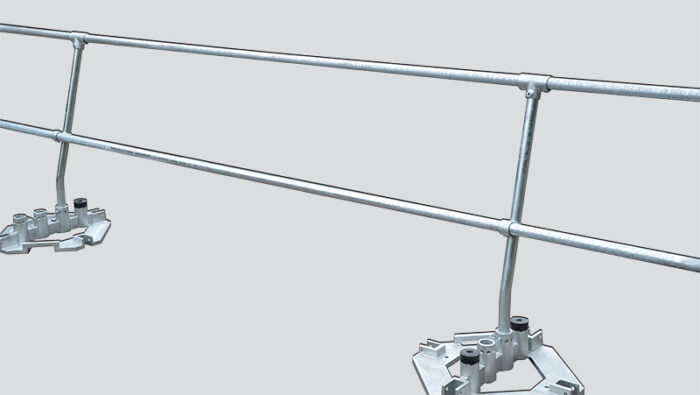 Steel Non-penetrating Guardrails (Modular)