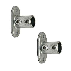 Steel Non-penetrating Guardrails (Modular) - Wall Mount End Bracket