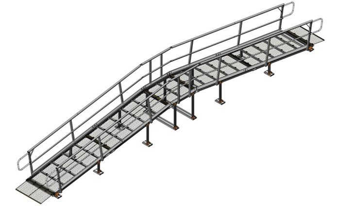 Crossover Walkway Ramp System