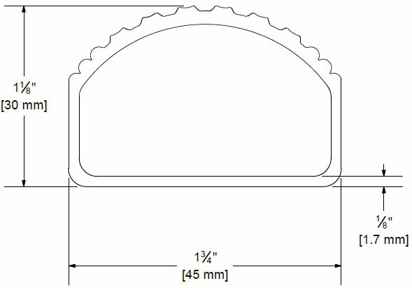 Fixed Vertical Ladders - Ladder Rung Dimensions