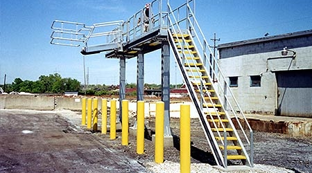Sliding Track Mounted Gangway