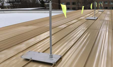 Fixed Roof Warning Lines - Standing Seam Kit Fixed Roof Warning Lines - Standing Seam Kit