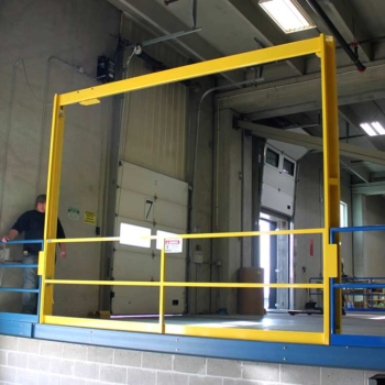 Vertical Mezzanine Safety Gate Vertical Mezzanine Safety Gate