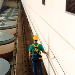 Overhead Crane Rail Fall Protection