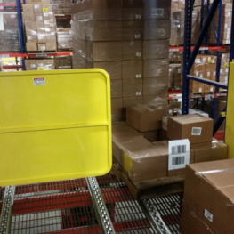 Pallet Rack Safety Gate