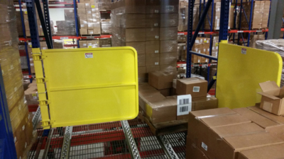 Pallet Rack Safety Gate